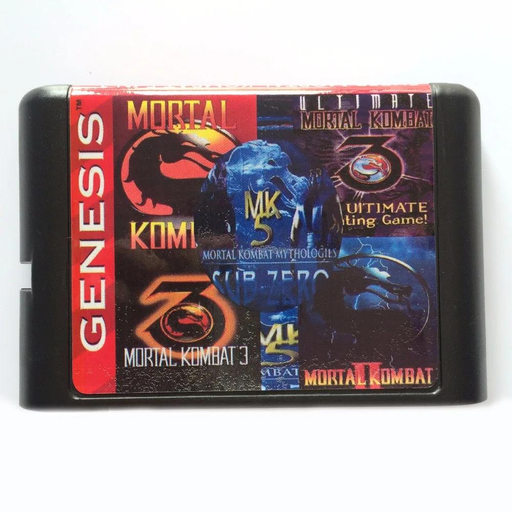 Mortal Kombat Collection 5  1 Ƽ  īƮ, 16 Ʈ Sega ް ̺  ׽ý 
